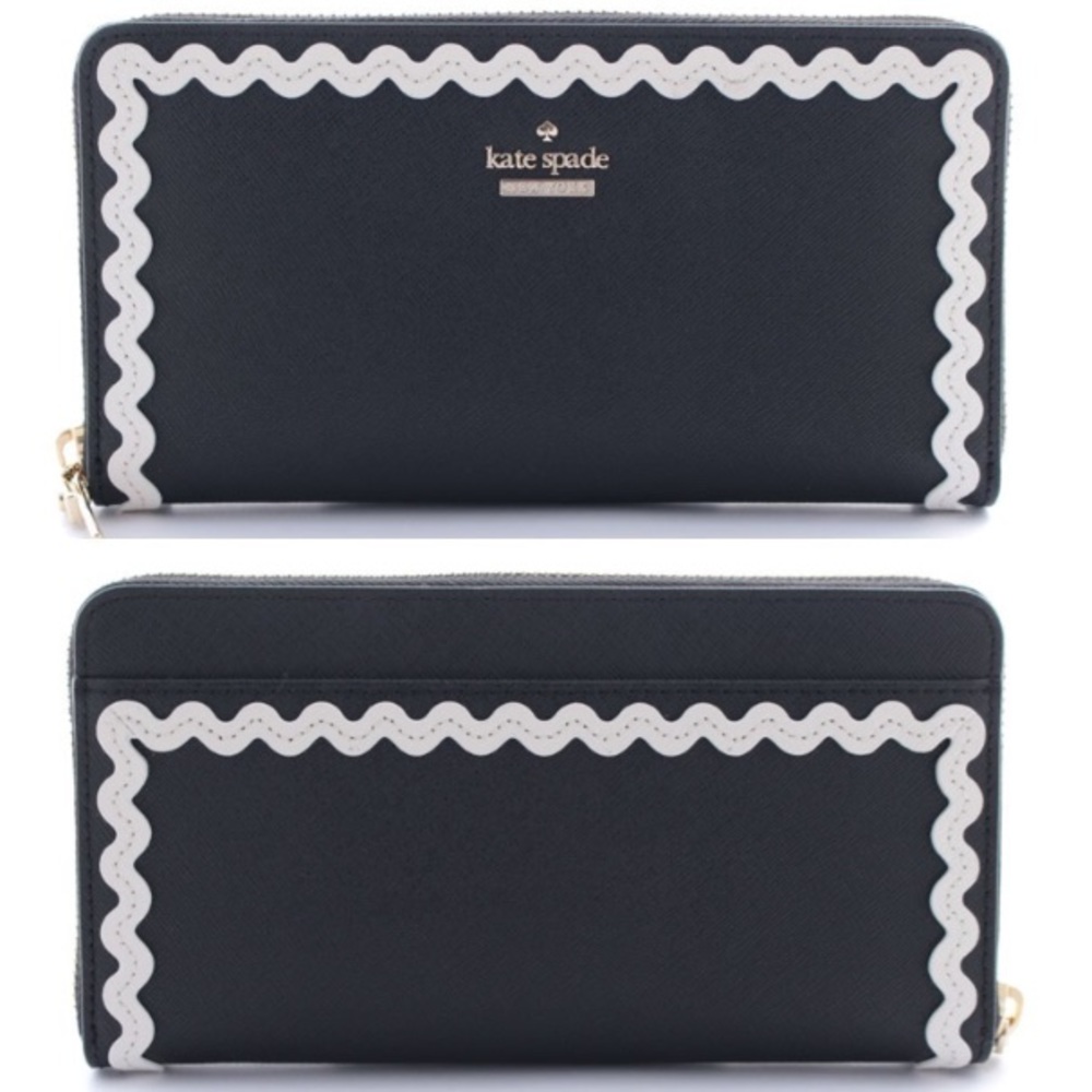 “KATE SPADE” DEVIN COURT LACEY ZIP AROUND WALLET